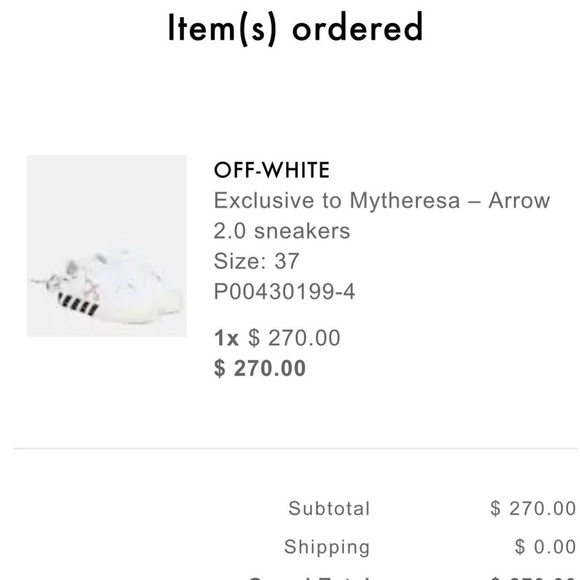 Off White arrow 2.0 sneakers in pink - Picture 7 of 7